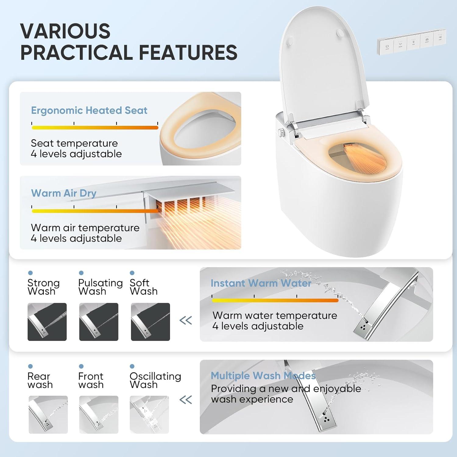 Our Hands-On Review: LEIVI Smart Toilet ⁤Experience