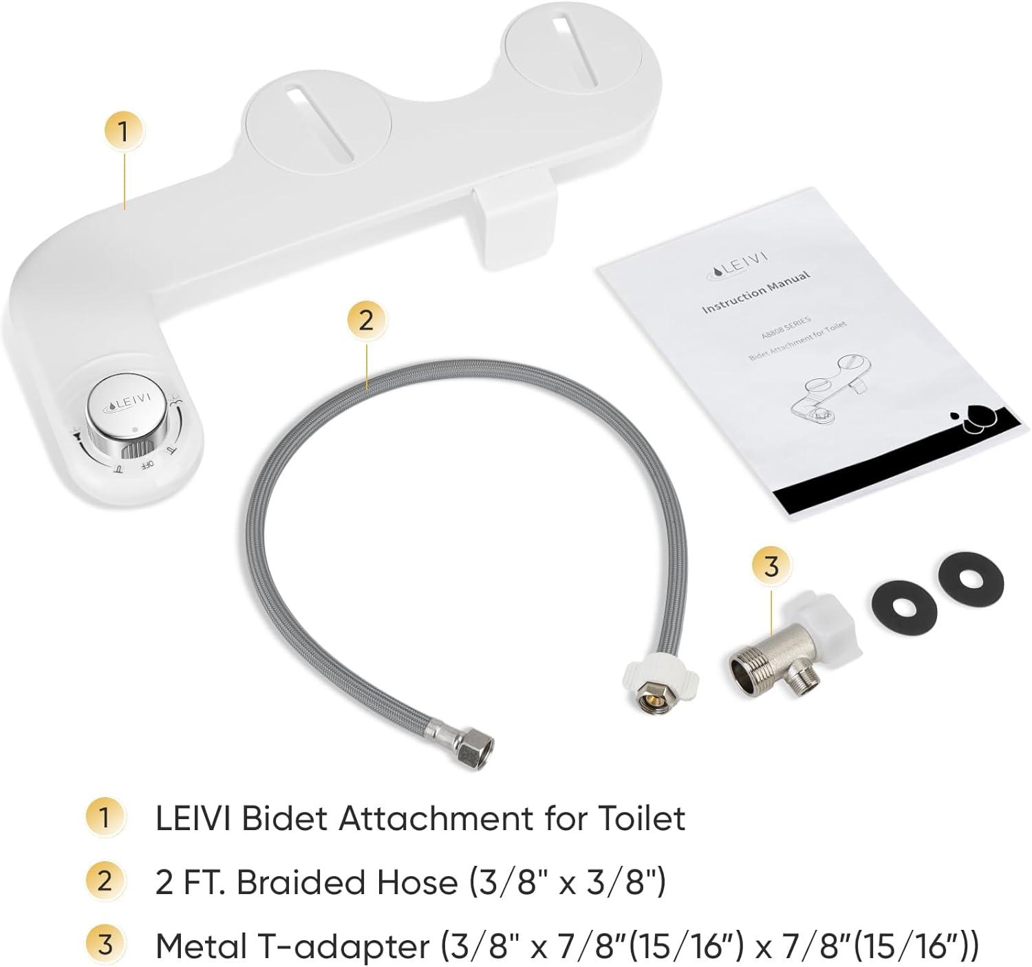 Our LEIVI Bidet Test: Slim⁣ Design, Leaks Lurking